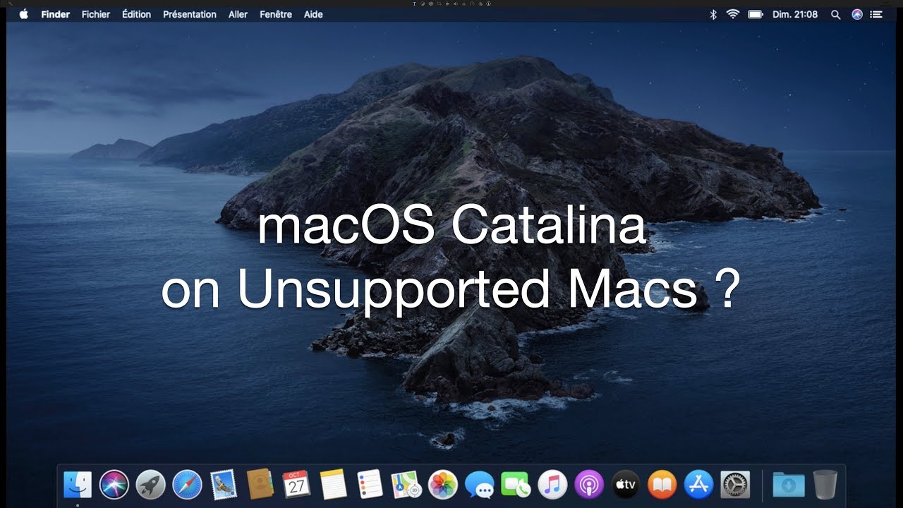 install catalina on unsupported mac